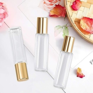 3 / 6 / 9 Chai xịt thủy tinh trong suốt 10ml - Máy phun nước hoa chống rò rỉ di động du lịch