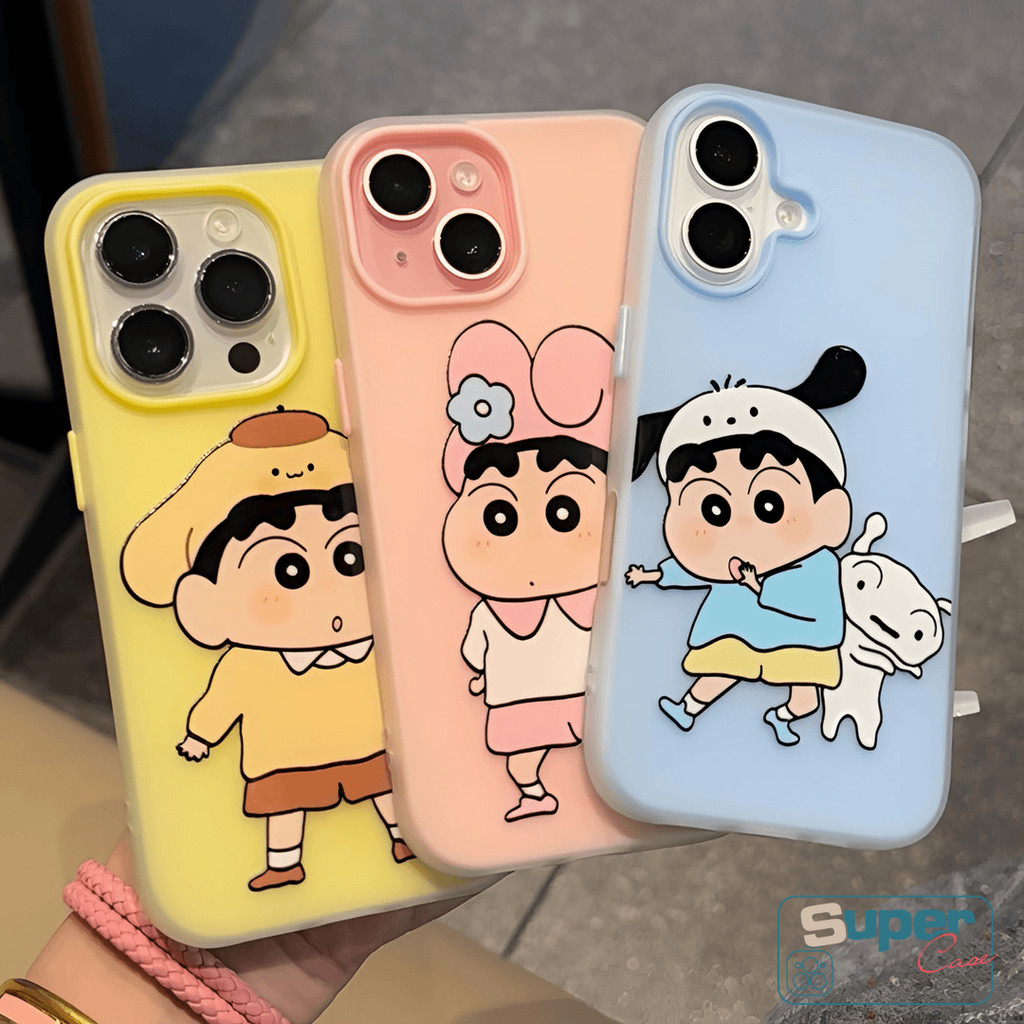 Ốp Lưng Tương Thích Cho IPhone 13 15 17 16 11 14 12 Pro Max 17 15 16 Pro XR 7Plus X XS Max Air Dễ Thương Giai Điệu Của Tôi Cinnamoroll Kuromi Crayon Shin-chan Cover