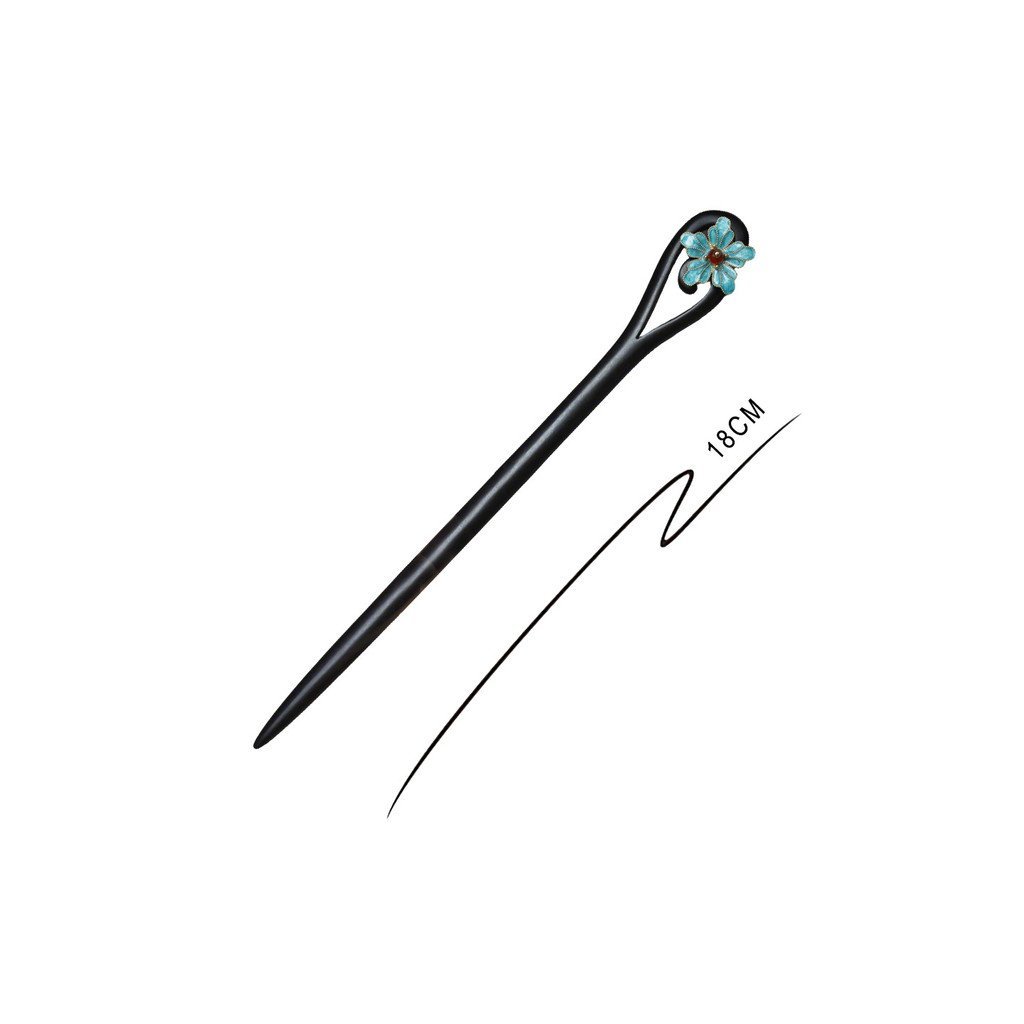 Kẹp Tóc Hoa Nhỏ Phong Cách Cổ Điển Trung Quốc - Thích Hợp Đi Làm và Phụ Kiện Tóc