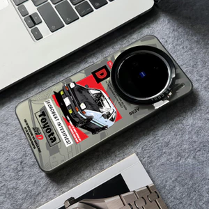 Ốp điện thoại Vivo chống sốc thời trang INITIAL D Car Micro Matte cho Vivo X300 Pro X200 Ultra X200 Pro Mini X100 S Pro X200S X100s X100 Pro X90 X80 X70