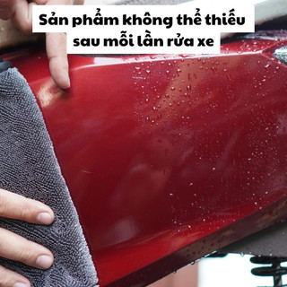 Khăn lau xe Superfine Fiber 650gsm thấm hút, chống trầy xước dùng cho xe máy & Ô tô