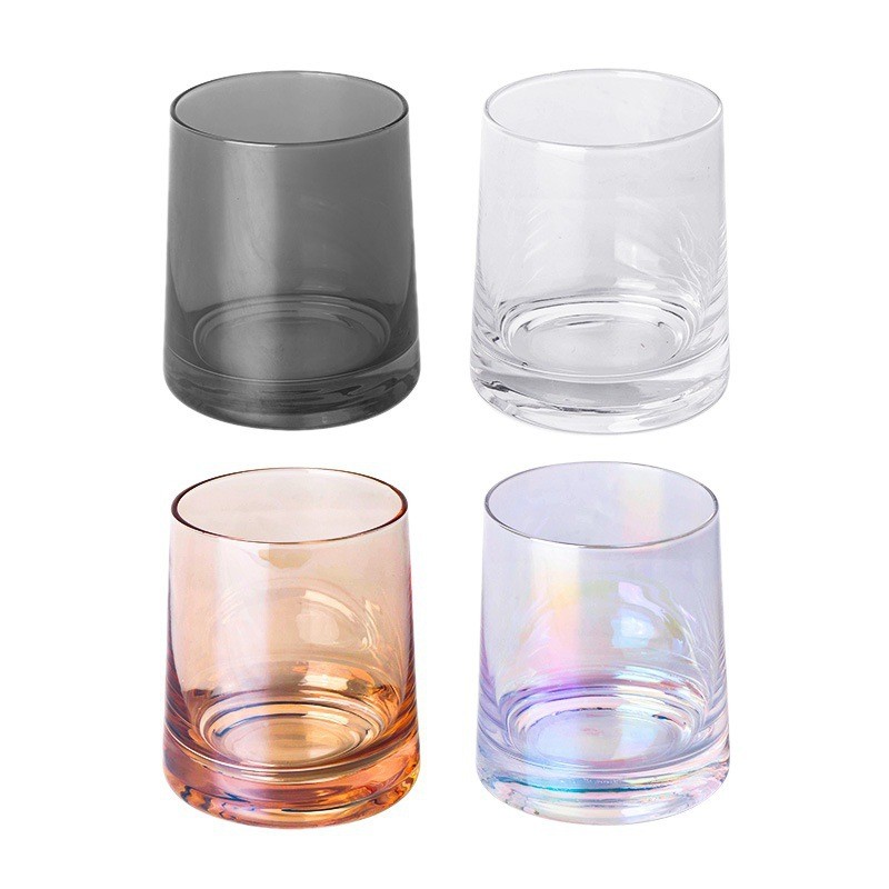 Trong Suốt Whisky Trong Suốt Giá Trị Cao Thủy Tinh Hình Thang Cốc Nước Thủy Tinh Nước súc Miệng Đơn Giản Kính B & B Khách Sạn Rượu Thủy Tinh Pha Lê