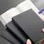 GETVOW Notepad nhỏ, 256 trang 128 tờ Sổ tay A6 bỏ túi, Dòng trống Lưới bên trong Trang giấy Kraft Bìa sổ ghi chú