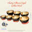 Chuông xoay Fullmoon Nepal Golden Black cao cấp - Chuông Xoay Nepal - Chuông Xoay Tây Tạng -CXNP241