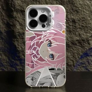 Ốp Điện Thoại Cho Iphone 17 16 15 14 13 Pro Max 16e 12 11 Pro 17 Air Case Cover Anime Bocchi the Rock Gotō Hitori Yamada Ryō Áo Giáp Chống Sốc Dễ Thương Laser IMD Hoạt Hình