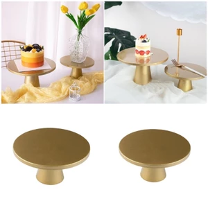 Yoo Vàng Có Thể Điều Chỉnh Chiều Cao Phục Vụ Nền Tảng Kim Loại Món Tráng Miệng Bàn Dễ Dàng Vệ Sinh Nhà Bếp Thiết Yếu Dụng Cụ Nướng Bánh