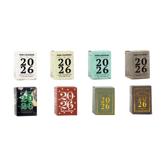 JIANWU Mini Lịch Series Vintage 2026 365 Ngày Phong Cảnh Chất Liệu Cắt Dán Sổ Lưu Niệm Nhãn Dán Sáng Tạo DIY Tạp Chí Văn Phòng Phẩm