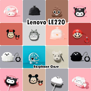 [imamura] Dành cho Ốp lưng Lenovo LE220 Vỏ tai nghe silicon mềm sáng tạo hoạt hình NO.1
