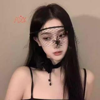 [AXK] Mặt nạ nửa mặt công chúa ren cổ điển dành cho nữ Mặt nạ buộc hoa gợi cảm cổ điển Gothic Phụ kiện dự tiệc hóa trang Trang phục chống đỡ MỚI