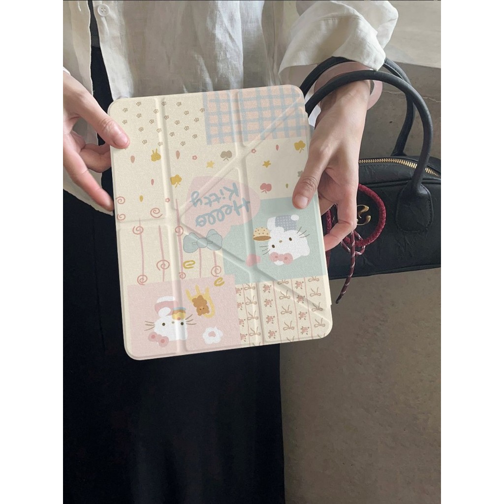 Bảo vệ cho ốp lưng ipad Mini4 / 5 / 6 thế hệ thứ 10 Gen5 / 6 25S A16 gen11th M2 Air6 M3 Air7 pro12.9 Air4 / air5 Gen7 Gen8 Gen9 air11 air 13 inch Air2 M4 24S pro11 Vỏ Acrylic Hộp đựng bút chì