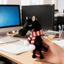 Móc Khóa Ngựa FUHUIOT, Hoạt Hình Giả Tưởng Phong Cách Pony Sang Trọng Búp Bê, Tay Nghề Nhồi Bông Màu Đen Tinh Tế Mô Phỏng Đồ Chơi Ngựa Quà Tặng Giáng Sinh