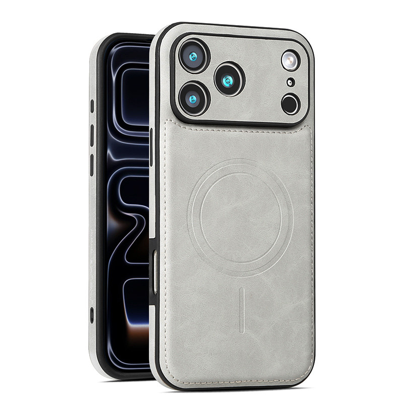 Khung J32TPU Giả Thiết Kế Từ Tính Cho iPhone17promax Ốp Điện Thoại Phong Cách Mới Cho apple 15pro Sáng Tạo 14pro Độc Đáo 16pro Bảo Vệ Chống Sốc Ốp Chống Sốc
