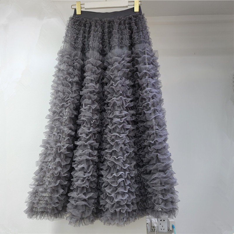 Váy Pettiskirt Nhiều Lớp Phong Cách Công Nghiệp Nặng, Thích Hợp Cho Nữ