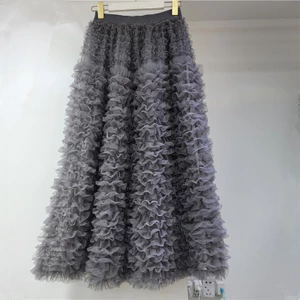 Váy Pettiskirt Nhiều Lớp Phong Cách Công Nghiệp Nặng, Thích Hợp Cho Nữ