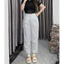 Quần Baggy Dài Nỉ Ép Hàn 2Da Form Thụng Cạp Cao Dày Dặn Nặng Động Dễ Mix Đồ