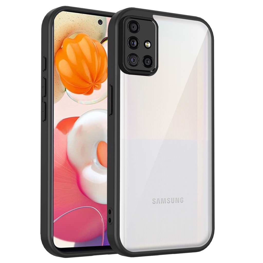 Ốp lưng Samsung A51 Vỏ trong suốt mờ thời trang cho Ốp điện thoại Samsung Galaxy A51