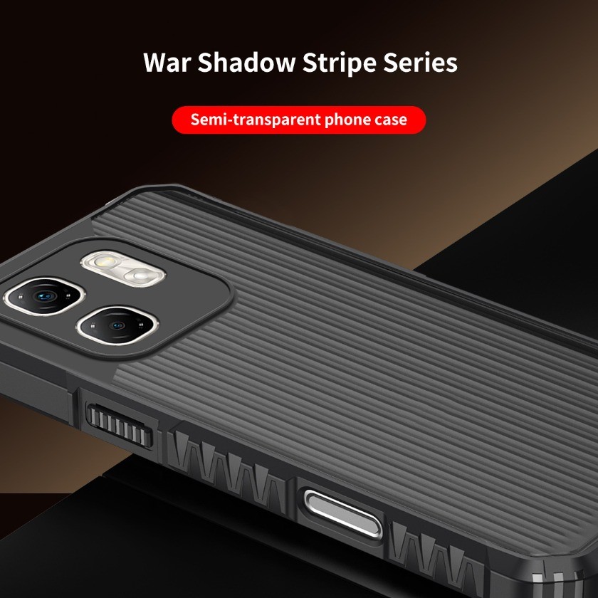 Ốp Điện Thoại Sóng Sọc Chiến Tranh Cao Cấp Cho Infinix Hot 40i 50i 40 50 Pro + Note 30 40 50 Pro + Smart 9 8 HD 8 Pro Plus X6531 Vỏ Cao Cấp Sọc Sóng Chống Vân Tay