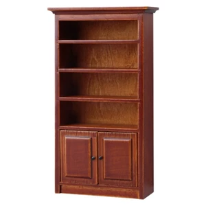 PCF * Kệ thu nhỏ Tủ thực tế có cửa chức năng cho 1 ngôi nhà búp bê 12