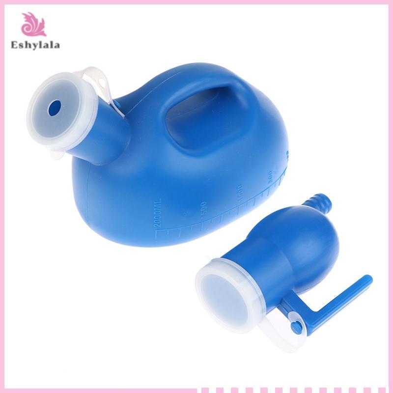 Cung cấp nhà vệ sinh cho ngoài trời 2000ml Nhựa Nam Người cao tuổi Giường Bô Pee Bộ sưu tập chai với ống 160cm Bình nước tiểu di động Người trợ giúp người khuyết tật [MỚI]