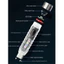 Đèn pin móc khóa Mini DONOVANQQ, Đèn pin di động 10 chế độ chống nước, Đèn pin LED đa chức năng siêu sáng bền bỉ Cắm trại