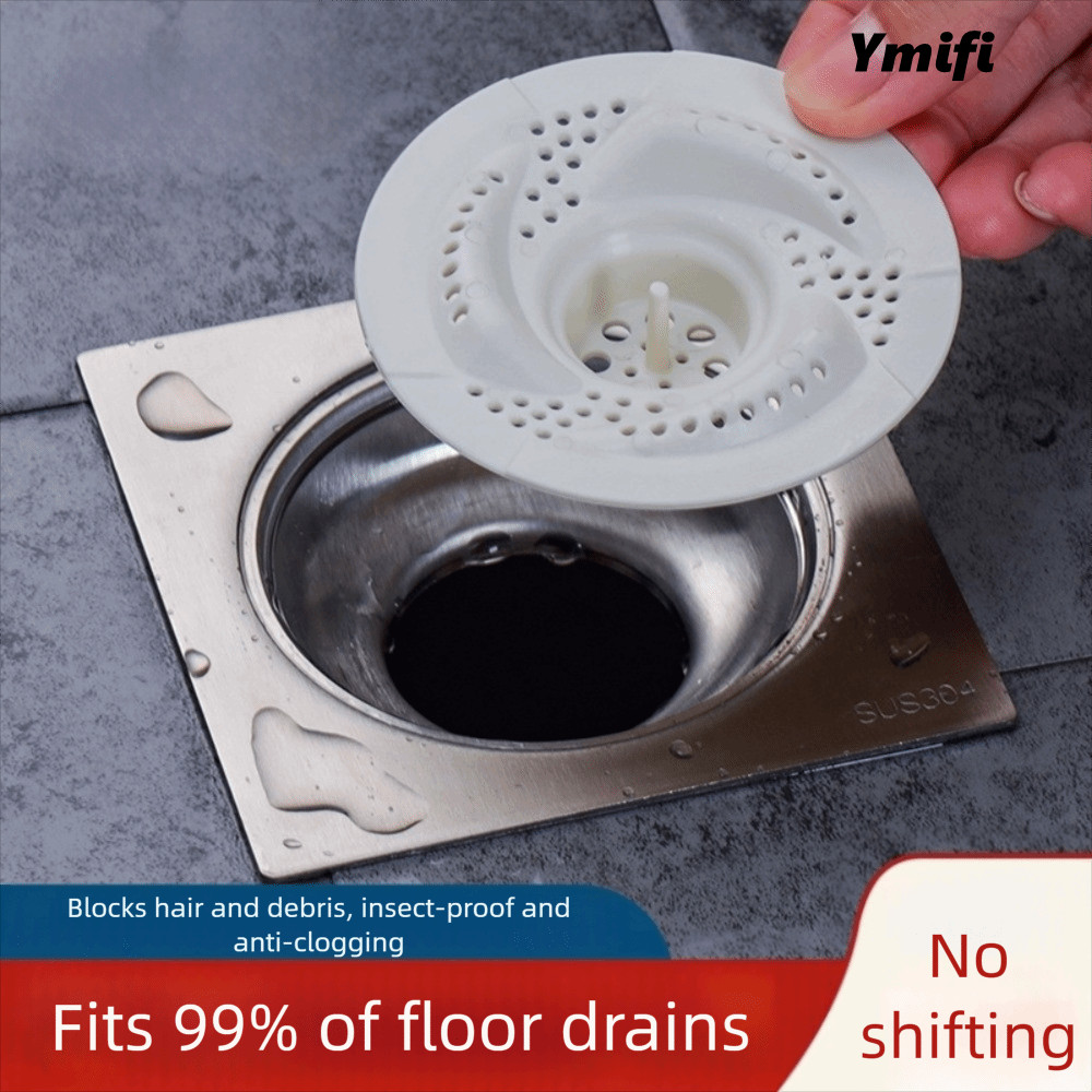 Vỏ thoát nước YMIFI, Bộ thu tóc xoay chống bọ, Thiết kế lưới chống tắc vệ sinh Bộ lọc bồn rửa bồn rửa chén