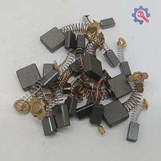 [AT] 60 Chiếc Động Cơ Điện Bàn Chải Carbon Dụng Cụ Điện Sửa Chữa Các Bộ Phận Bàn Chải Carbon Thay Thế 10 Loại Khác Nhau TH
