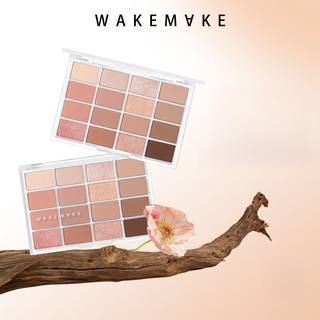 Wakemake16 Màu Phấn Mắt Tấm Làm Sáng Ngọc Trai Mờ Hồng Đất Màu Ngủ Lụa Mắt Tấm Trang Điểm Mắt