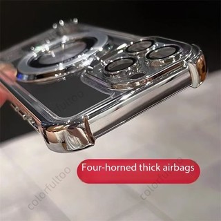 Vỏ Mềm Cho Xiaomi 17 Pro Max 17ProMax Mi17 Xiaomi17Pro 5G 2025 Ốp Chống Sốc Thạch Trong Suốt Có Giá Đỡ Từ Tính Dày Túi Khí Ốp Lưng Điện Thoại