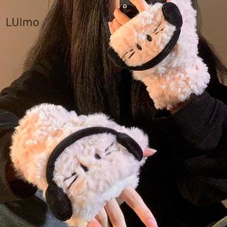 Găng tay sang trọng dày hình tai nghe LUImo dễ thương — Ấm áp, sành điệu & thiết thực, Dễ dàng bật / tắt (Thương hiệu SBS)