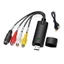 GODD USB2 0 Card ghi video âm thanh USB 2 0 sang AV TV VCR Quay video sang kỹ thuật số cho PC