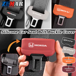 Honda Dây An Toàn Ô Tô Khóa Bảo Vệ Bao Silicon Đai An Toàn Khóa Chống Trượt Chống Nti Trầy Xước Dành Cho Honda Civic City HRV Brio BRV CRV Jazz Odyssey Accord Insight Pilot Mobilio Legend