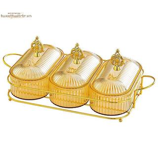 TRTR 2 / 3 Tầng Bát Trái Cây Khay Phục Vụ Bộ Buffet Trái Cây Khô Salad Khay Có Giá Khay Phục Vụ Cho Đảng VN