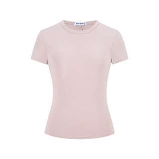 Áo thun ngắn tay cổ chữ V dành cho nữ | Áo sơ mi cổ tròn cơ bản | Áo mùa hè thông thường | Slim Fit Thời trang Hàn Quốc