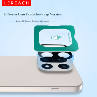 [Khung tự định vị] Lereach cho kính cường lực bảo vệ ống kính máy ảnh OnePlus 15 / Ace 6, chống trầy xước Độ trong suốt cao
