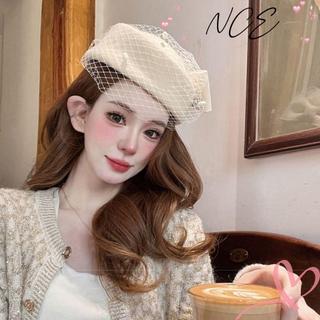 Mũ fascinator cashmere cao cấp, len cashmere sang trọng, phù hợp cho cô dâu và phong cách Anh Quốc
