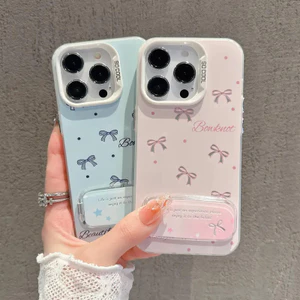 ốp lưng iphone Giá để gương nơ Cho Iphone 17 Iphone 7 xs xr 11 12 13 14 15 16 Pro Max Plus