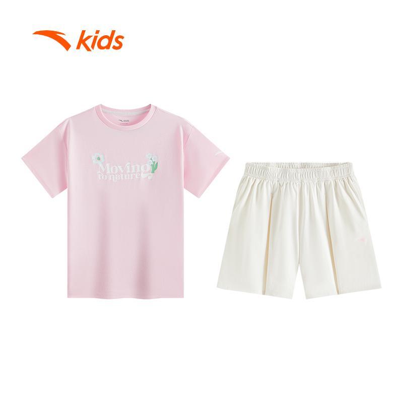 ANTA KIDS Bộ Quần Áo Thể Thao Bé Gái ANTA Kids 3625C9304/3625C9727