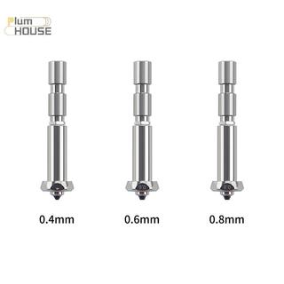 PlumHOUSE Cho Anycubic Kobra 3 Max Vòi Phun Hotend Kobra 3 Max Combo Đầu Phun Đổi Nhanh Thép Cứng 0.4 0.6 0.8 Kobra 3 Max Phụ Kiện VN
