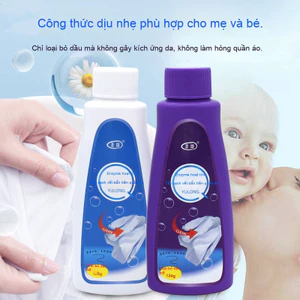 Bột Giặt Enzyme Hoạt Tính – Xóa Vết Bẩn Cứng Đầu, Ố Vàng, Dầu Mỡ & Máu, Quần Áo Sạch Sáng