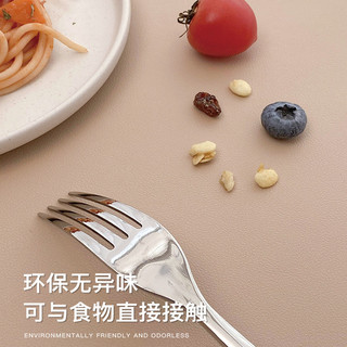 Tấm lót da màu trơn Tấm lót bàn cách nhiệt Tấm lót bàn phương Tây Tấm lót phương Tây Chống thấm nước Chống dầu Nhiệt độ cao