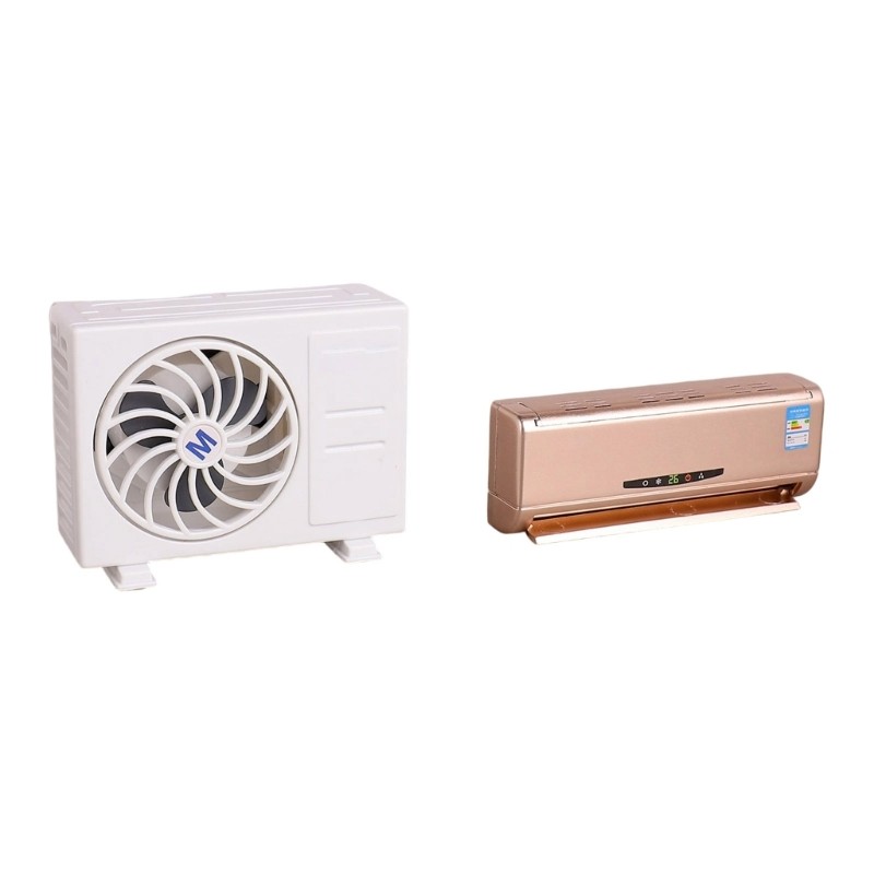 Mô hình điều hòa năng lượng mặt trời thực tế HIk với thiết kế ABS chi tiết Hoàn hảo cho những người đam mê nhà búp bê