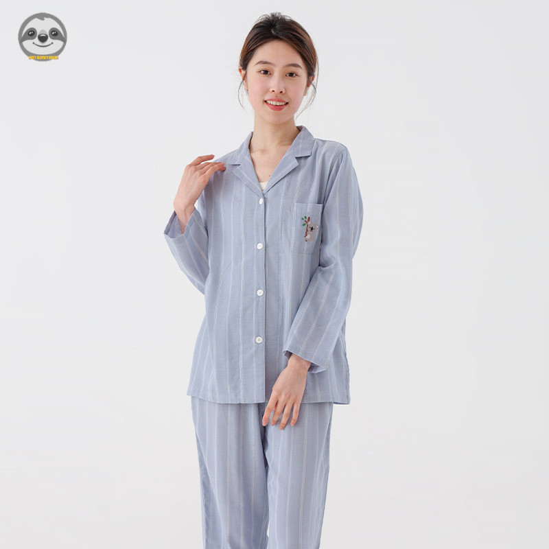 Phong cách Nhật Bản Muji - Quần yếm cotton mềm mại cho nam và nữ