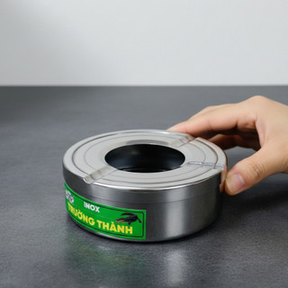 Combo 10 cái  Gạt tàn lớn bằng inox hàng đẹp - Trường An VN