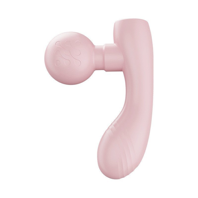 Massage Fascia Gun Mini Di Động Sạc Cơ Thư Giãn Hai Đầu Massage Quà Tặng Máy Mát Xa 1YNG