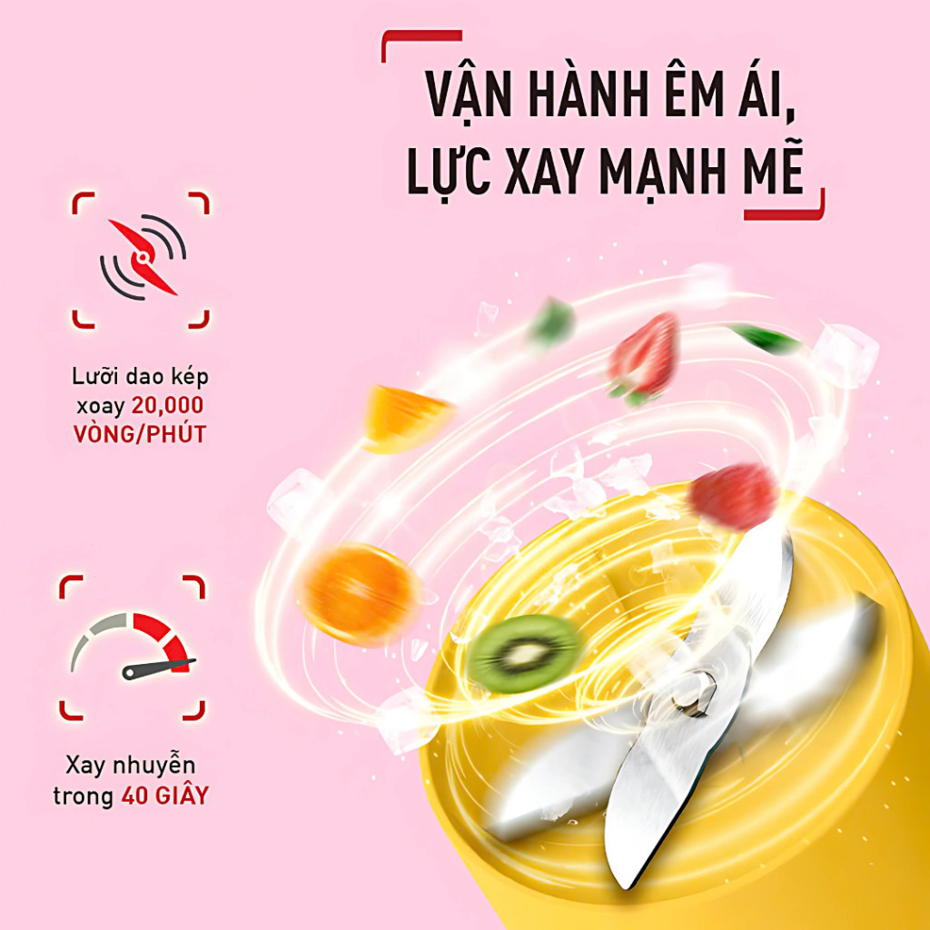 Máy xay sinh tố cá nhân Tefal LightMix BL1C0230/BL1C0430 - Bảo hành chính hãng 24 tháng