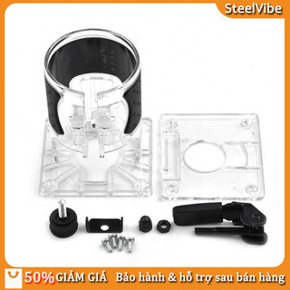 cữ máy phay máy soi Tông Đơ Router Đế Bao Phần Trong Suốt Bộ Định Tuyến Đế Công Cụ Điện