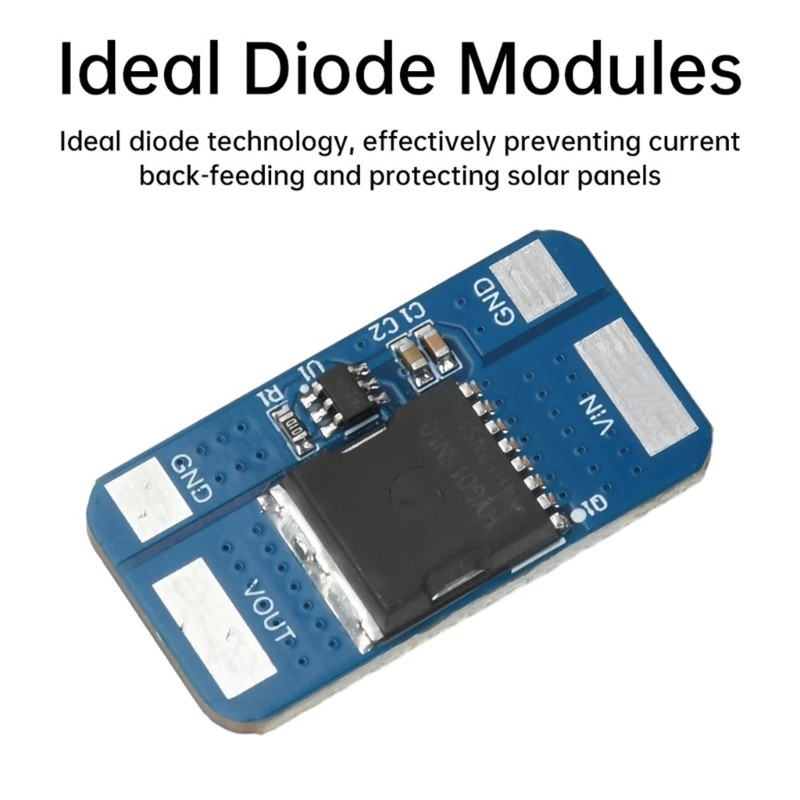PCF * LM74700 Chip Mô-đun Diode lý tưởng 10A Đầu ra hiện tại cần mặt đất Bảo vệ phân cực ngược cho năng lượng mặt trời