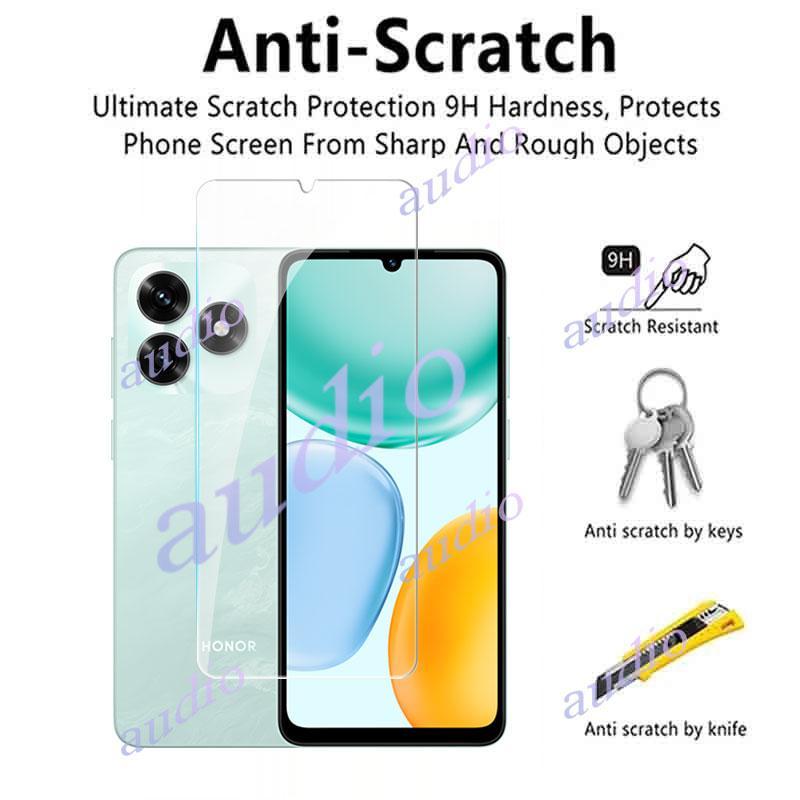 HONOR X5c 4G 3 Miếng Kính Cường Lực Bảo Vệ Màn Hình Cho Honor X5c HonorX5c HONORX5c 4G Trong Suốt Trong Suốt Bảo Vệ Mỏng Phim Dành Cho Danh Dự X5c X5C HonorX5c HonorX5C 4G Phim Điện Thoại