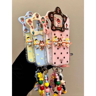 Ốp điện thoại di động khung gương ngôi sao năm cánh dễ thương Thích hợp cho iPhone17 16 15 14 13 Pro Max Bảo vệ Camera chống sốc Ốp lưng cứng chống rơi