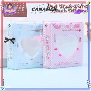 CANAMEK Ins Phong Cách Dễ Thương 3 inch Album Tình Yêu 36 Túi Thẻ Dính Photocard Giá Đỡ Kpop Thần Tượng Hình Ảnh Bộ Sưu Tập CSF